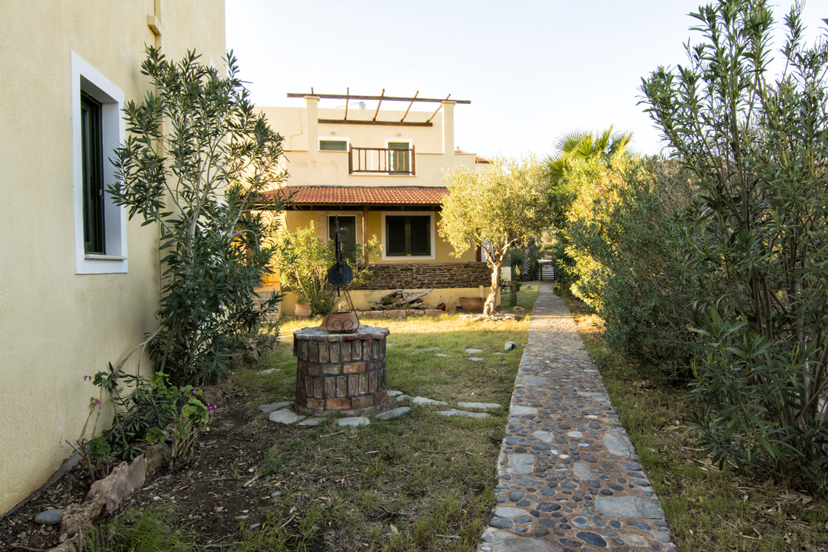 Garden well view