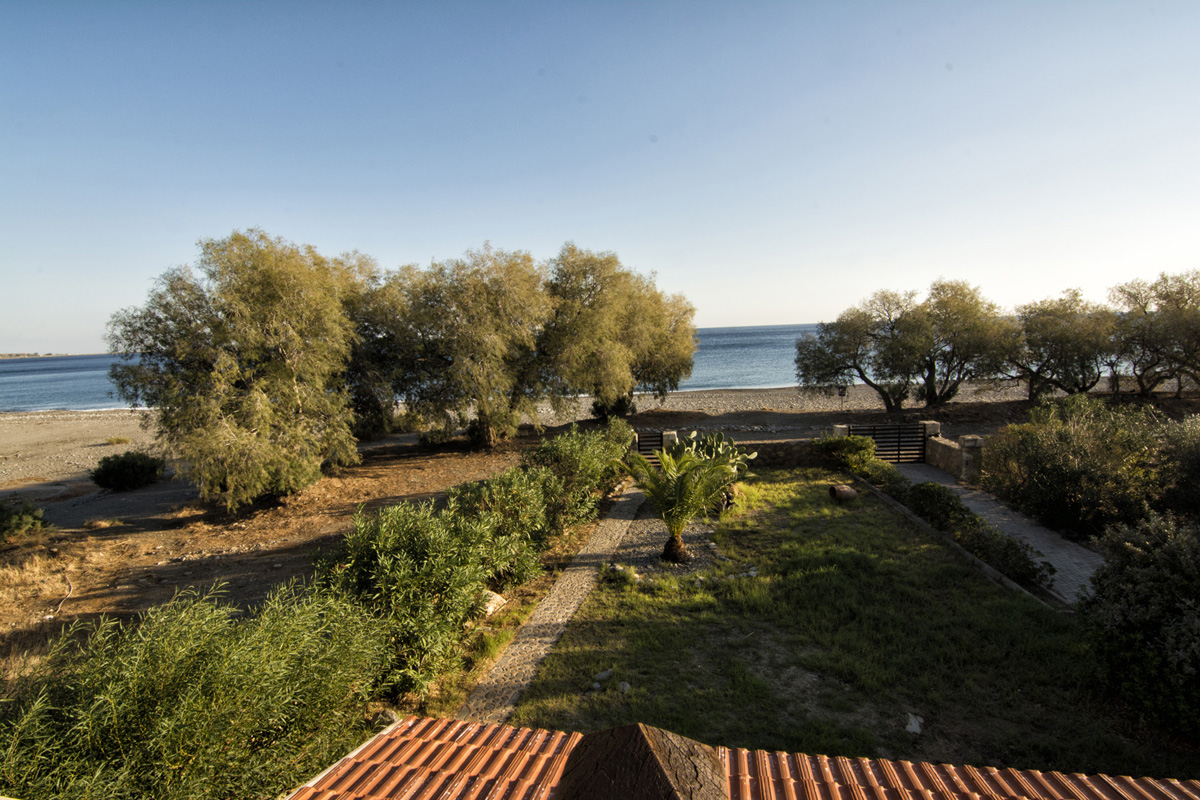 Sea view from above