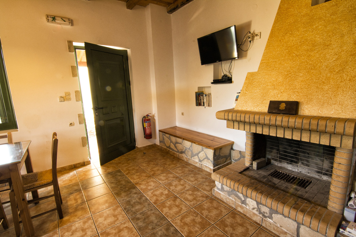 Fireplace inside